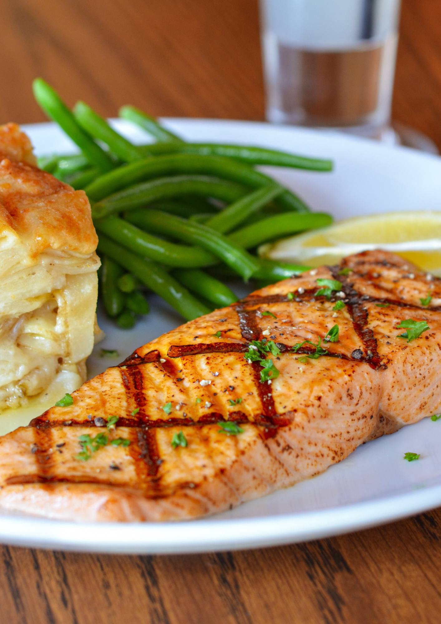Grilled Atlantic Salmon*
